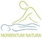 Logo de Momentum Natura, marca de bienestar y terapias naturales